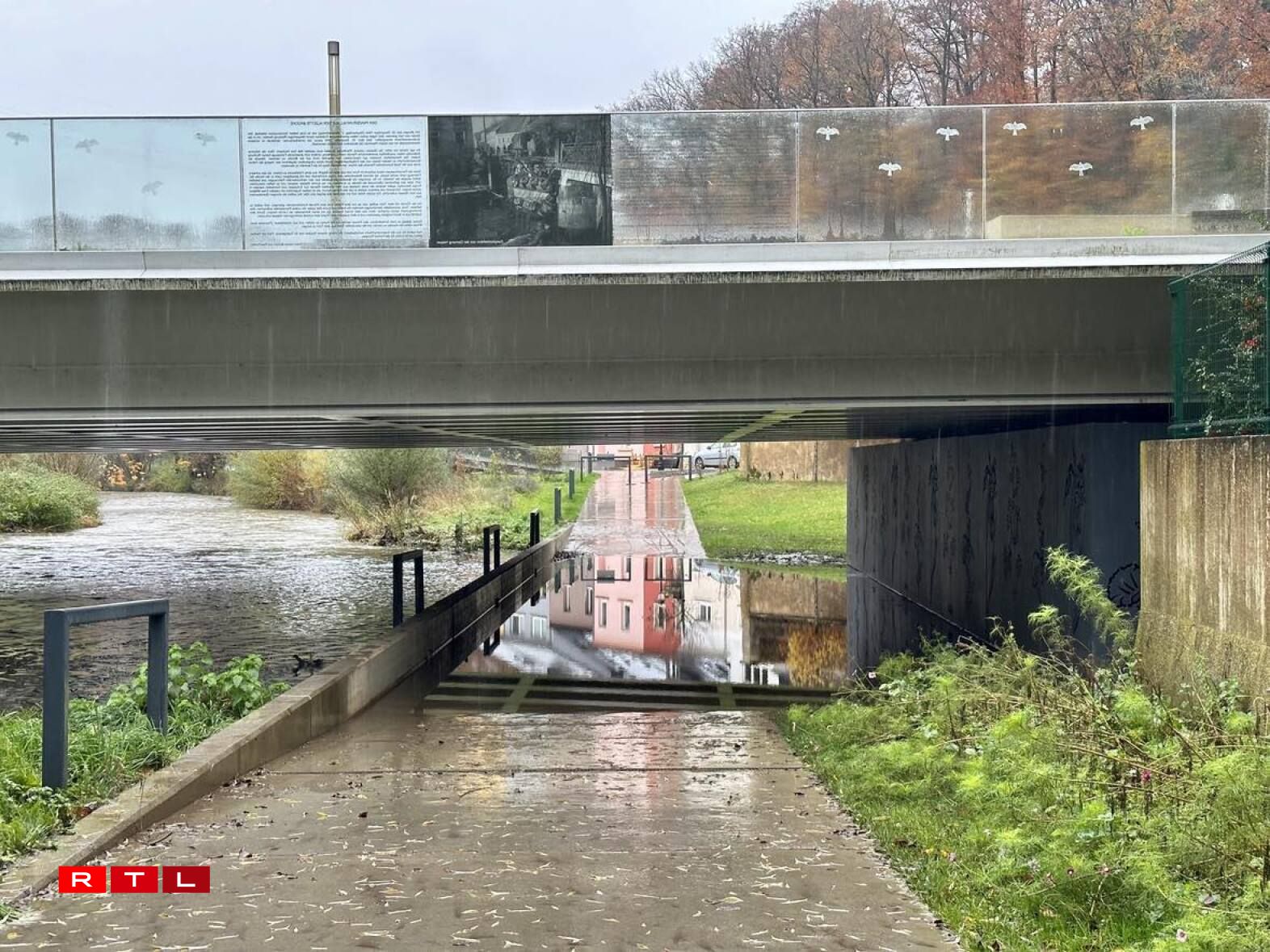 La situation à Hesperange jeudi après-midi (16/11/2023)