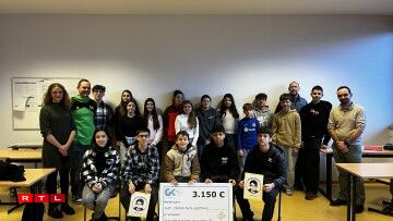 D'Schüler vun der 7P Cap Futur aus dem LGK.