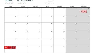 Foiled again in November! The school break is from 31 October to 8 November.