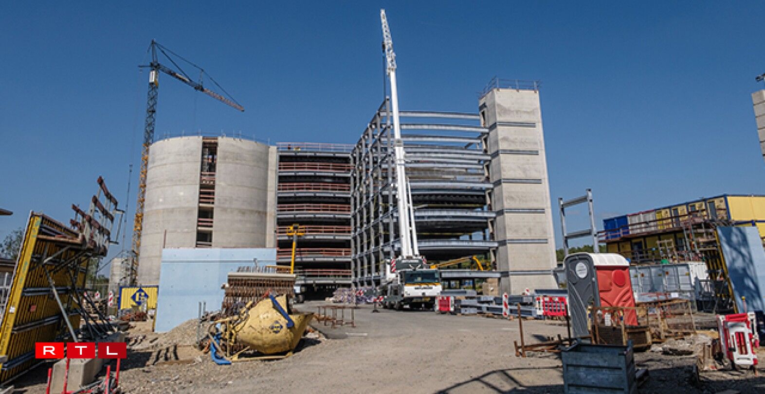 Park& Rail works in Rodange