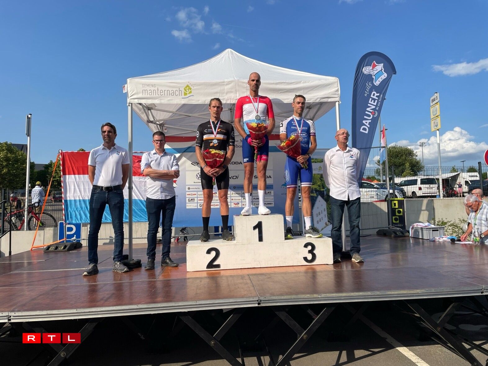 Le podium des Masters