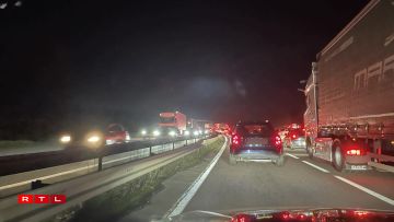 Un bouchon s'est formé à la sortie de Thionville, au niveau de la sortie Bétange