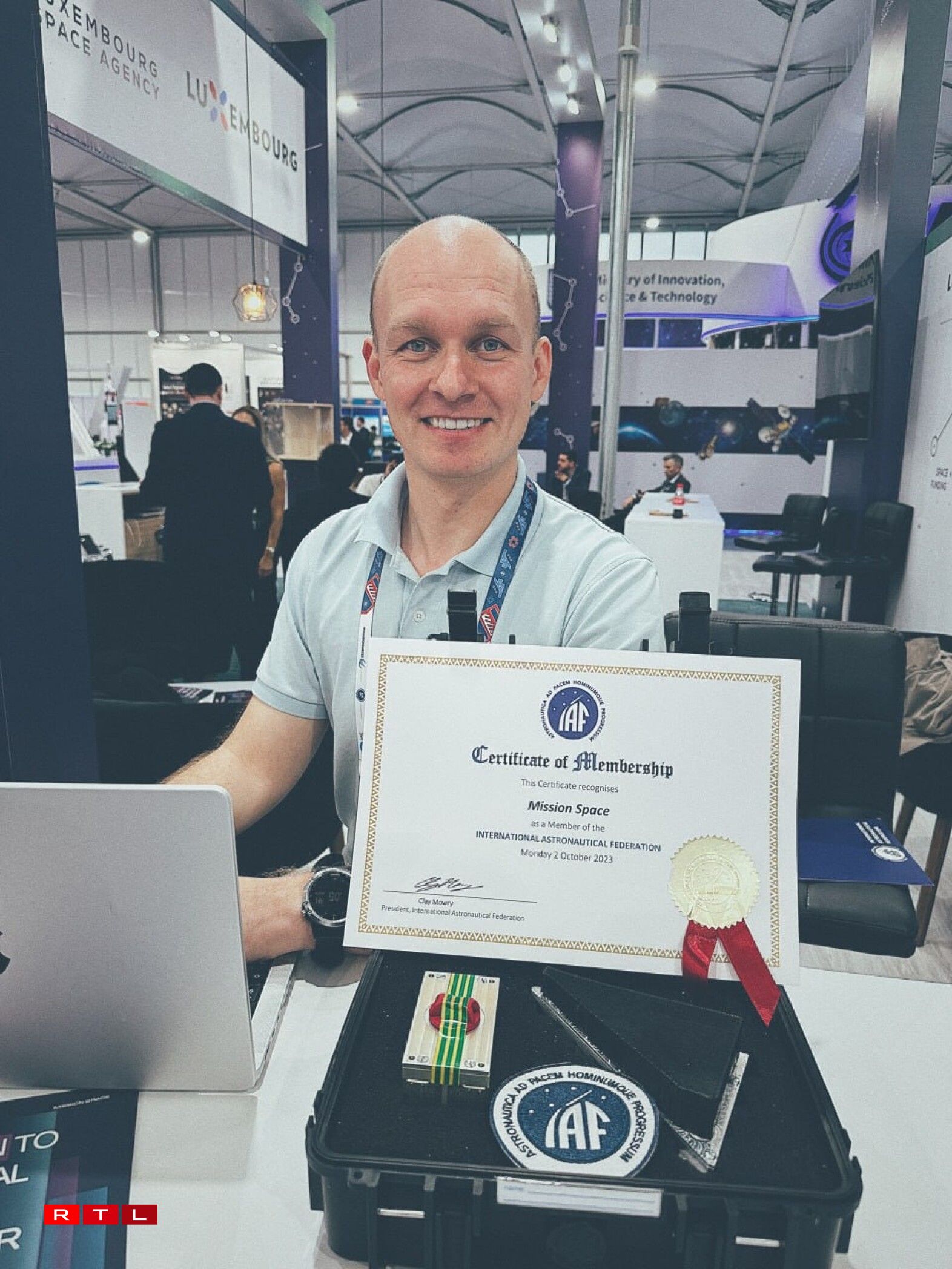 Mission Space co-founder Alexey Shirobokov.