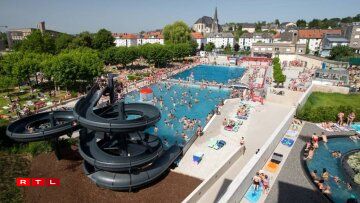 Les installations de l'Aquasud de Diffderange.