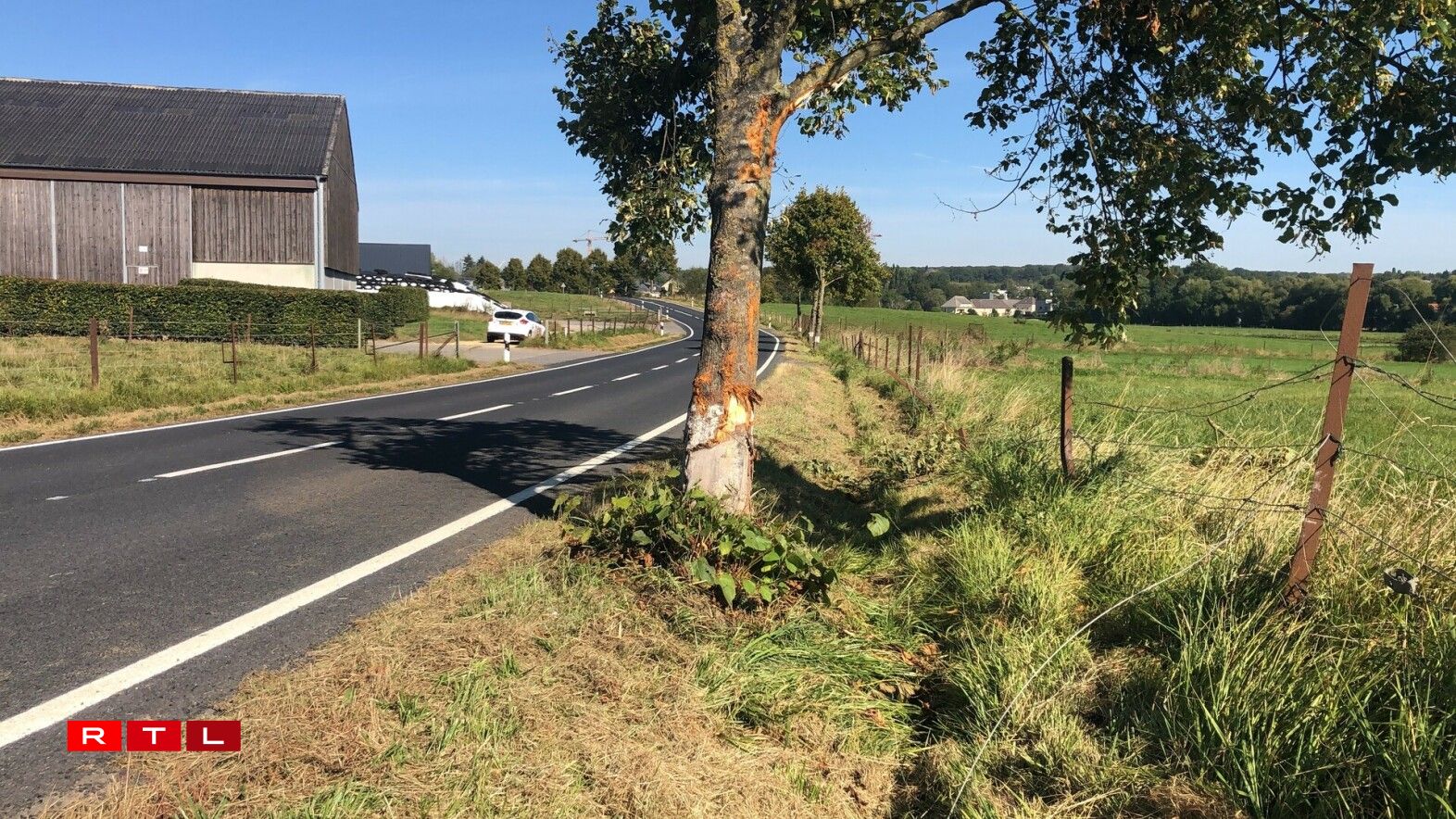 D'Streck, den Dag nom Accident.