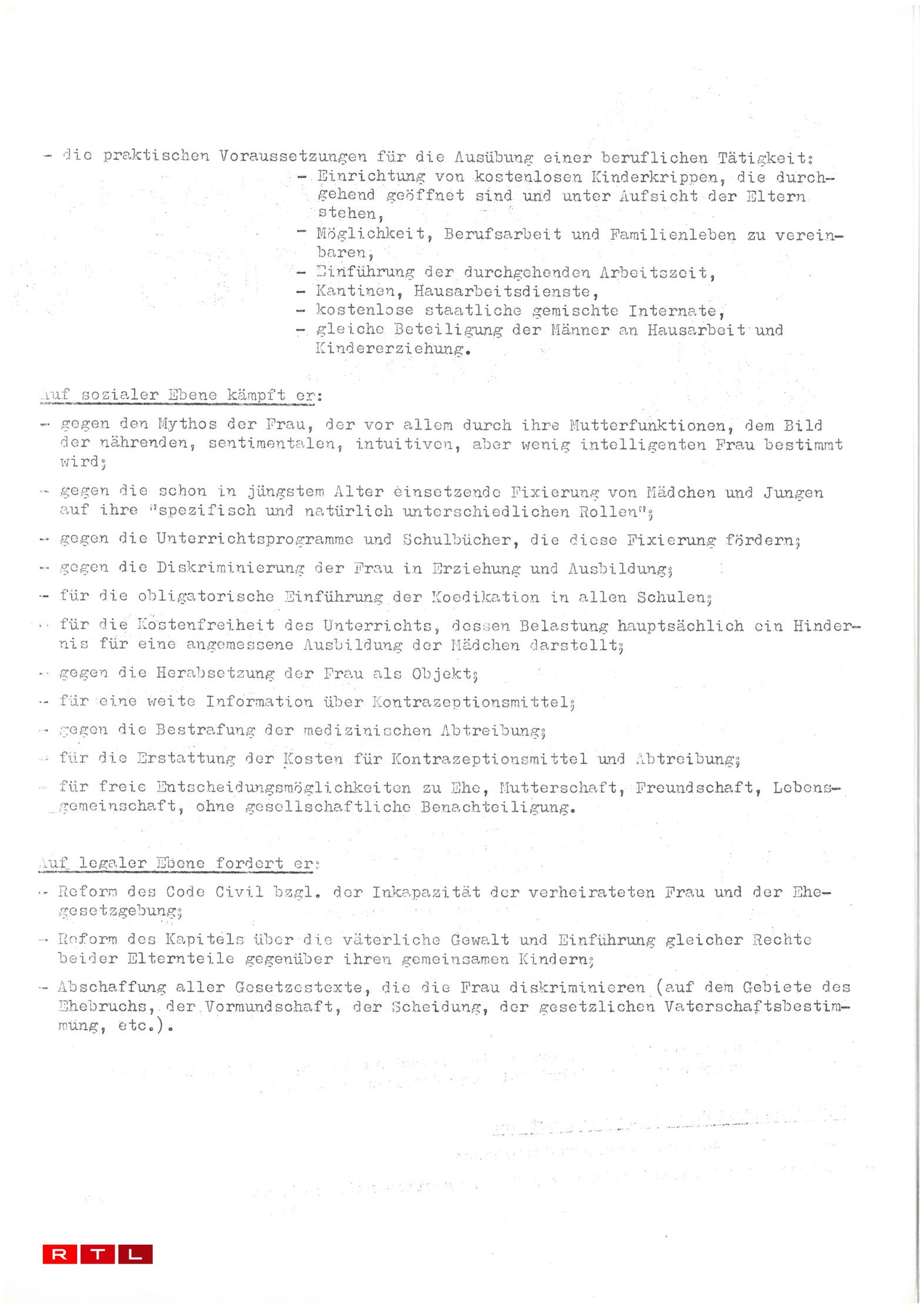 D'Revendicatioune vum