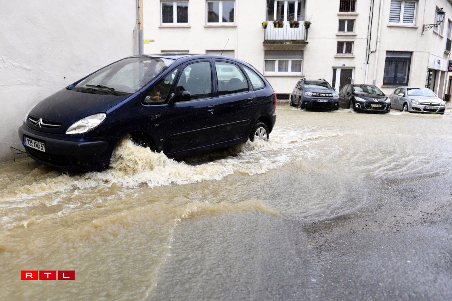 Au centre de Boulay près de l'hôtel de ville.
