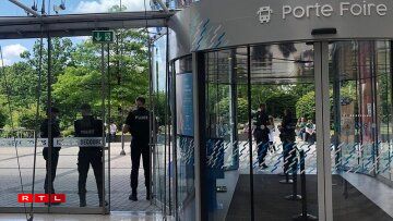 Une photo prise à l'intérieur du centre commercial le 9 juillet 2021