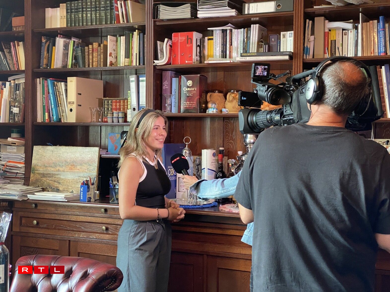 D'Victoria Meisse, Schülerin am Lycée Ermesinde