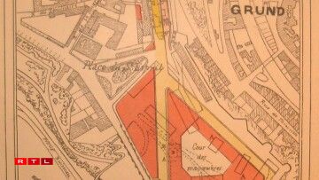 Connecting road Passerelle Bridge - Clairfontaine.