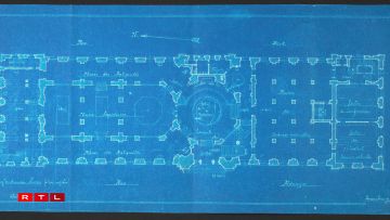 Plan for a museum and library.