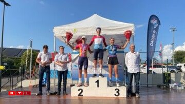 De Podium vun den Espoirs-Dammen