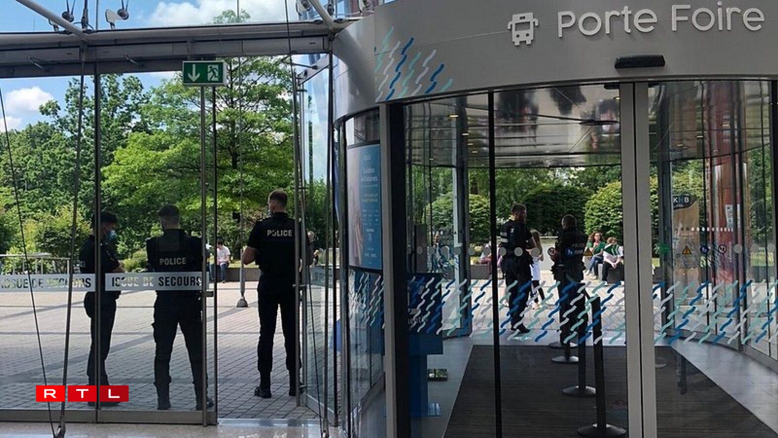 Une photo prise à l'intérieur du centre commercial le 9 juillet 2021