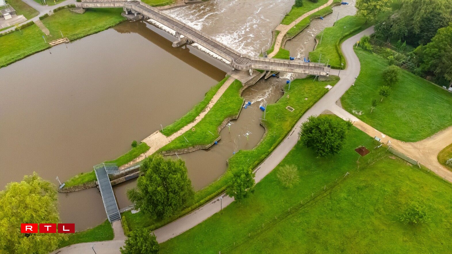 We are of course at the 'Centre National d'Eau Vive' in Diekirch.