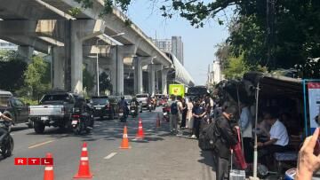 Les rues de Bangkok après la panique initiale