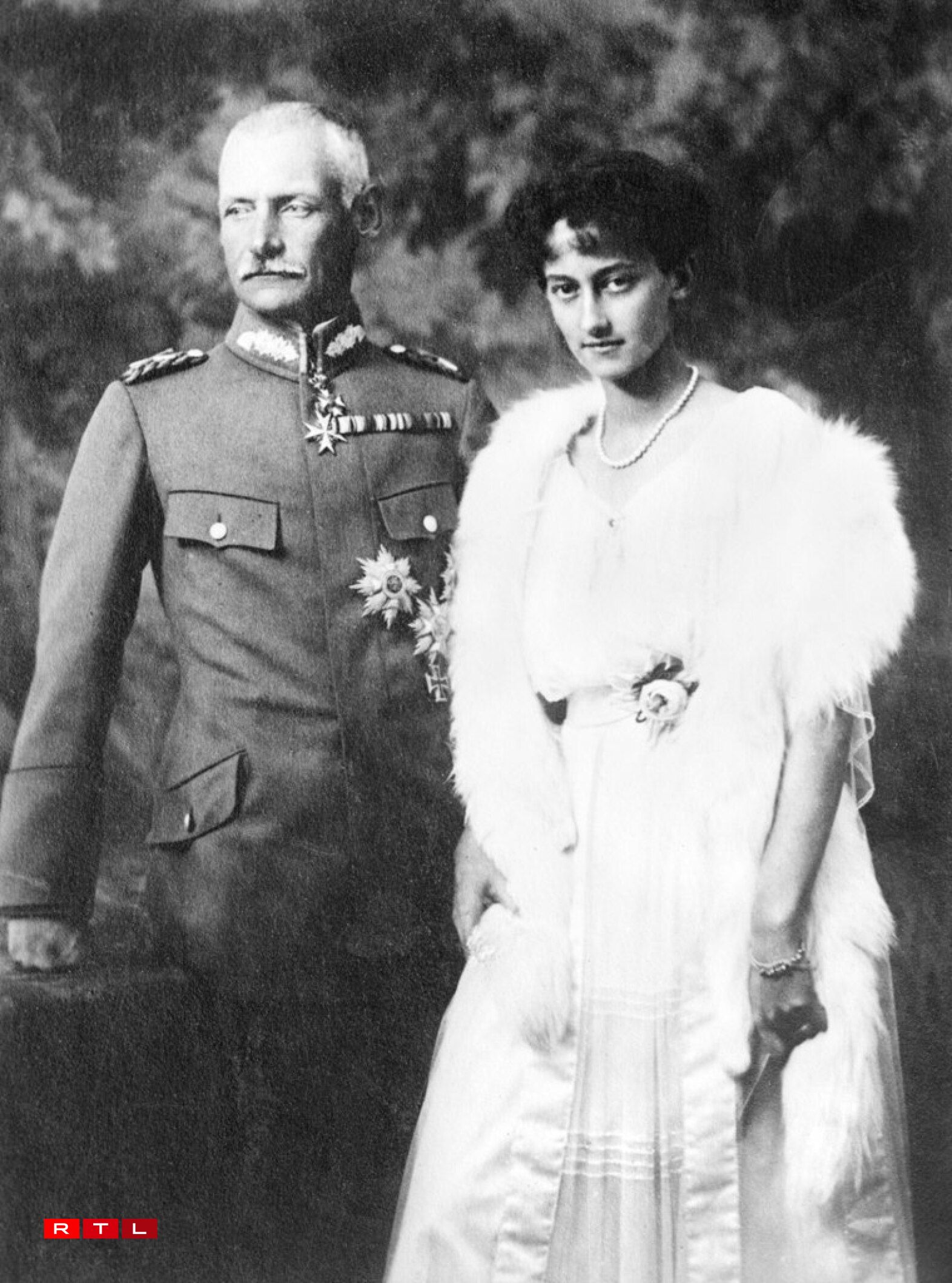 Crown Prince Rupprecht and Crown Princess Antonia.