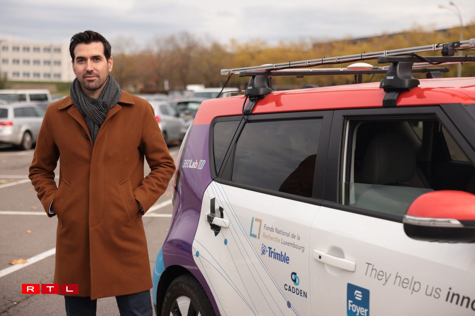 Raphaël Frank, head of the 360Lab, which is part of the Interdisciplinary Centre for Security, Reliability and Trust (SnT) at the University of Luxembourg.