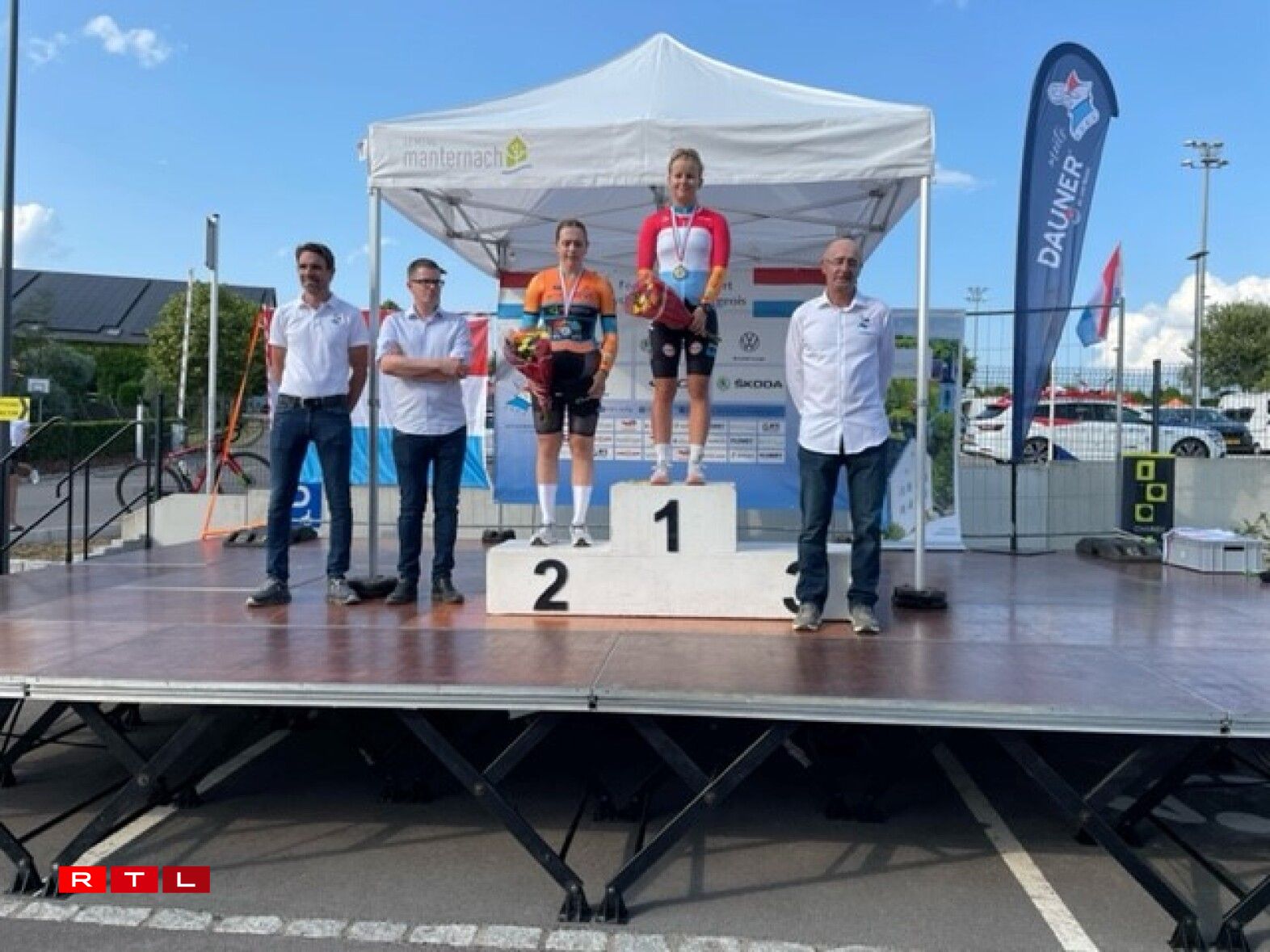 Le podium des Juniores