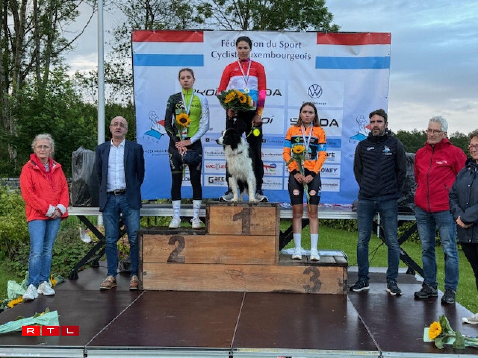 De Podium vun den Espoirs-Dammen