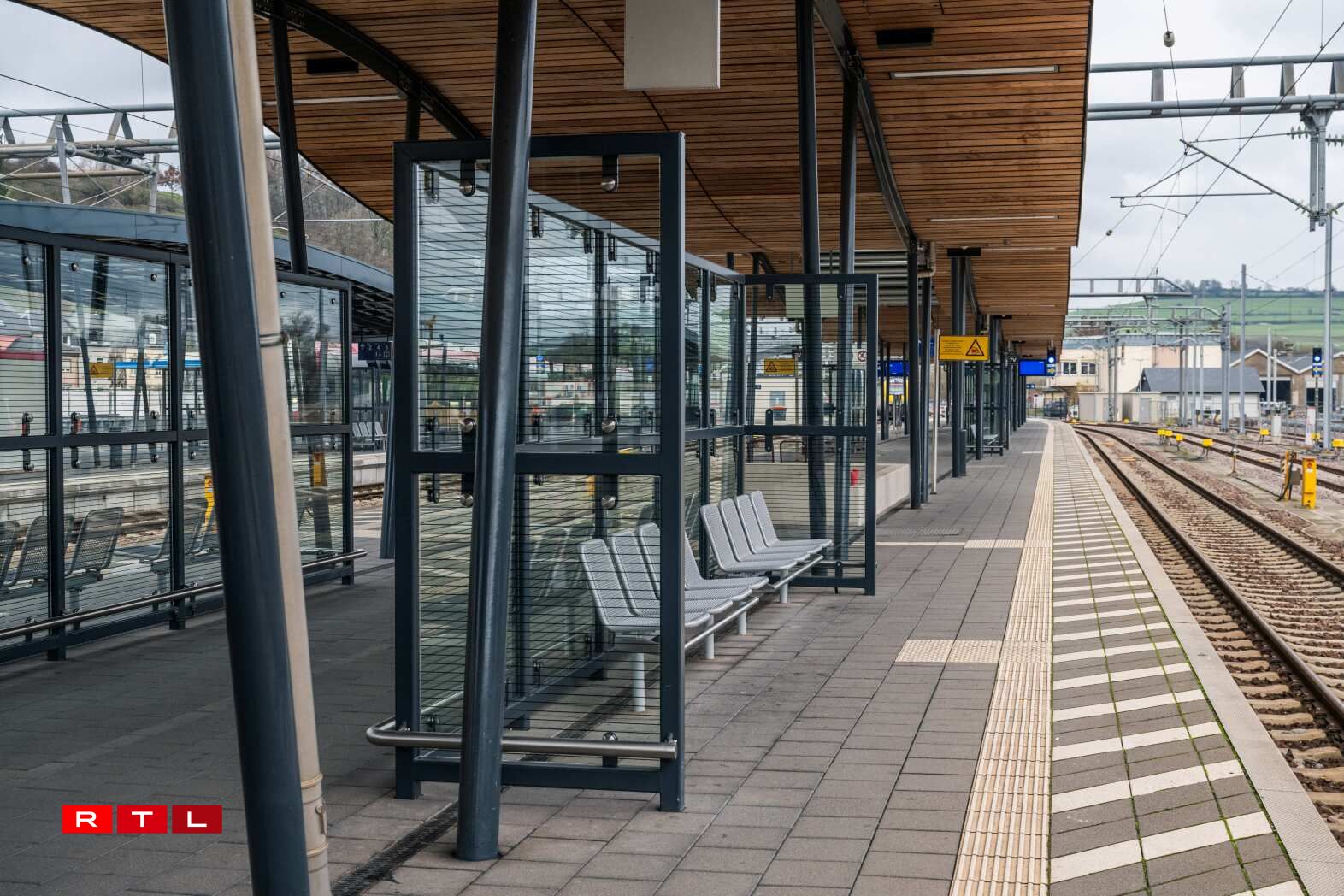 Op der Ettelbrécker Gare gëtt dëst Joer geschafft.