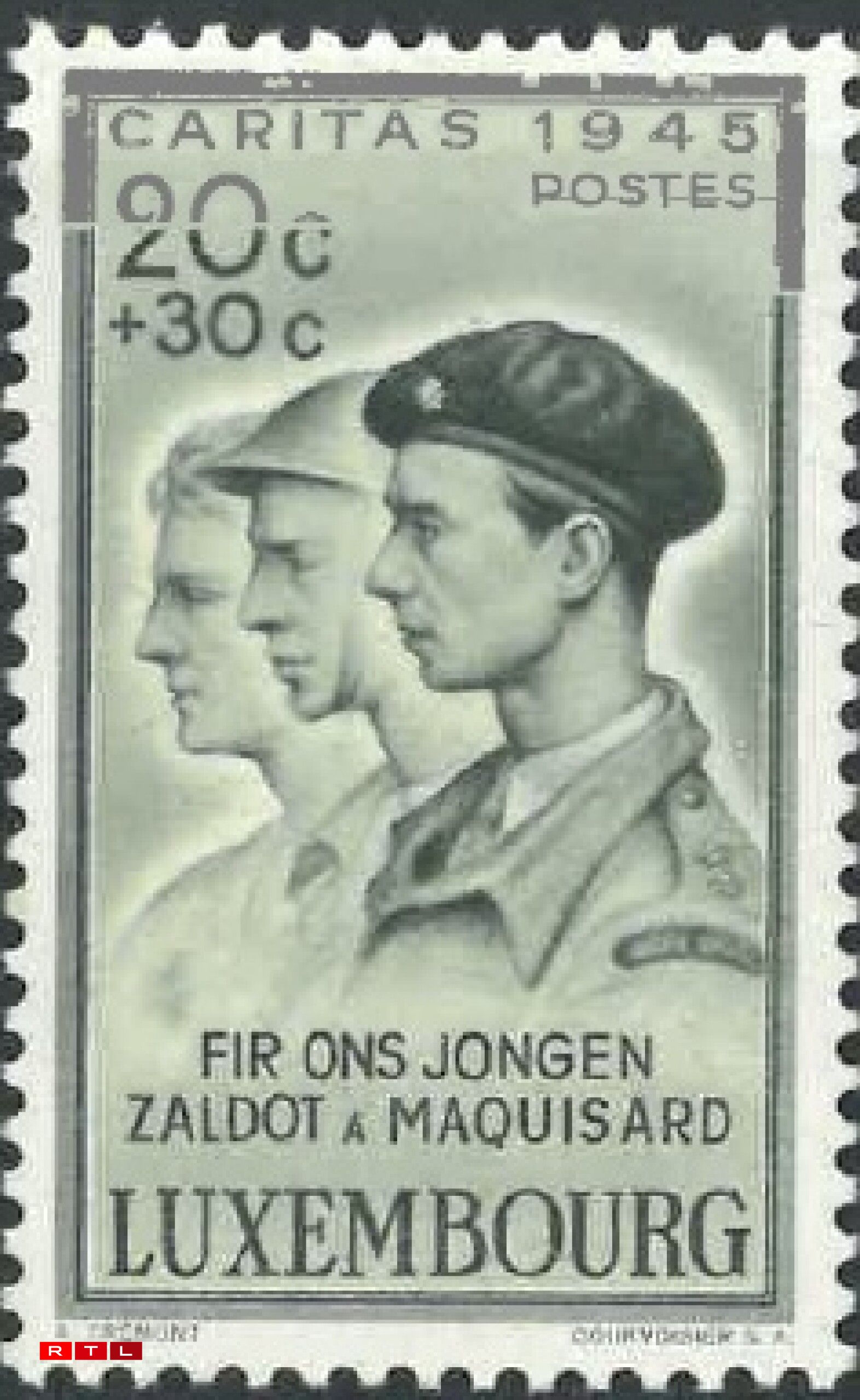 Post célèbre ici son engagement en tant que soldat lors de la Seconde Guerre mondiale.