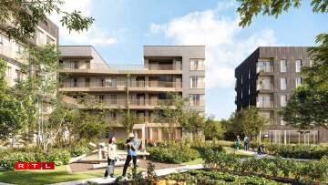 The Kiem 2050 project aims to be sustainable and will combine private and affordable housing.