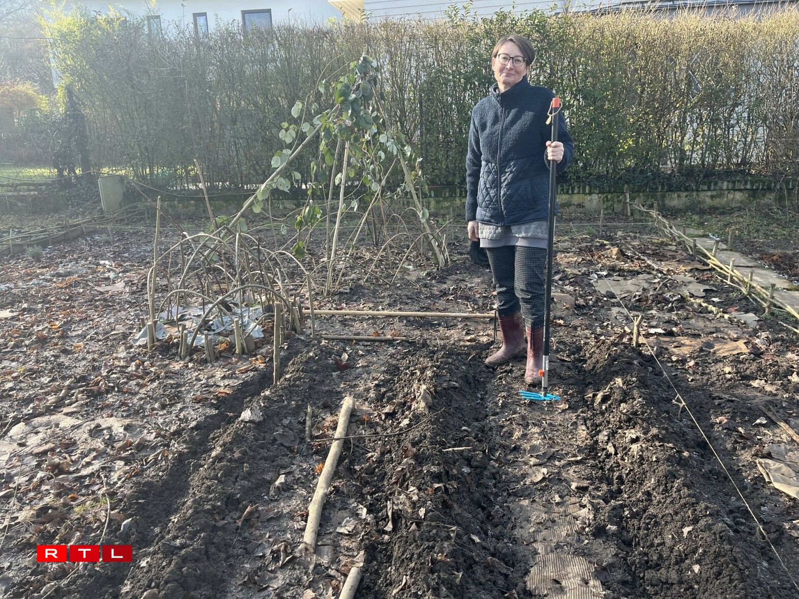 Raymonde Adrovic rents an allotment garden, from CTF.