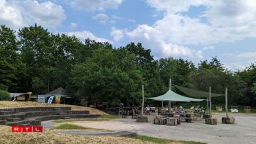 Des locaux ouvrent l'été sur l'île centrale du lac d'Echternach
