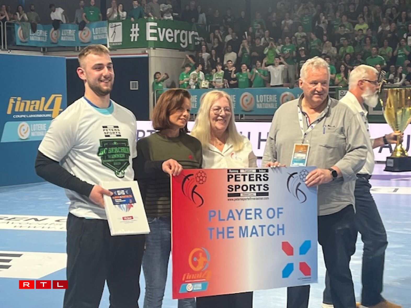 De Grzegorz Czapiewski gouf zum MVP vun der Finall gewielt.