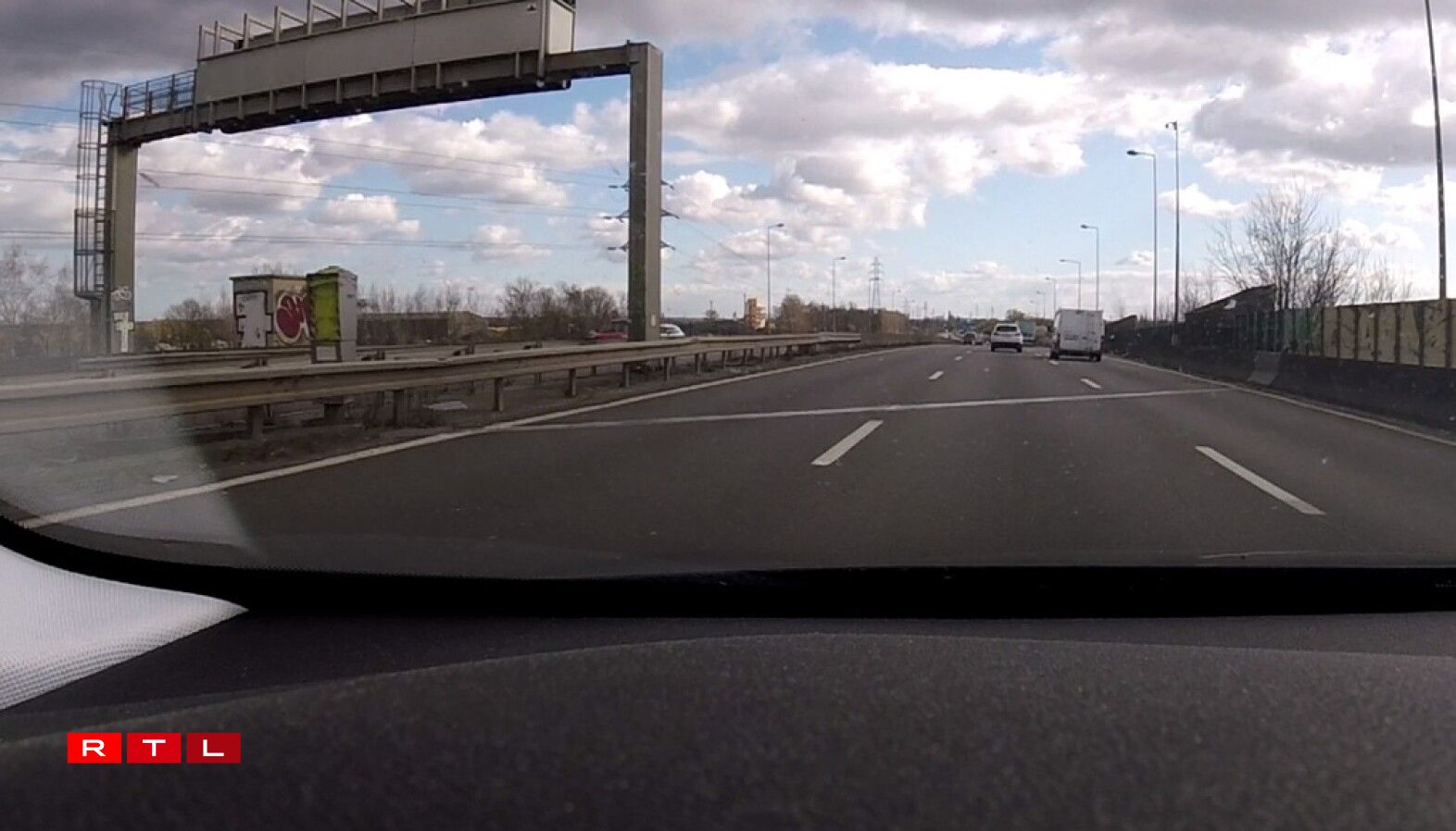 Le radar de Richemont dans le sens Thionville-Metz.