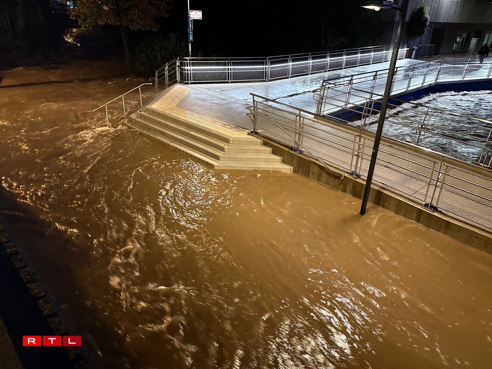 Le parking Däich ce jeudi matin à Ettelbruck.