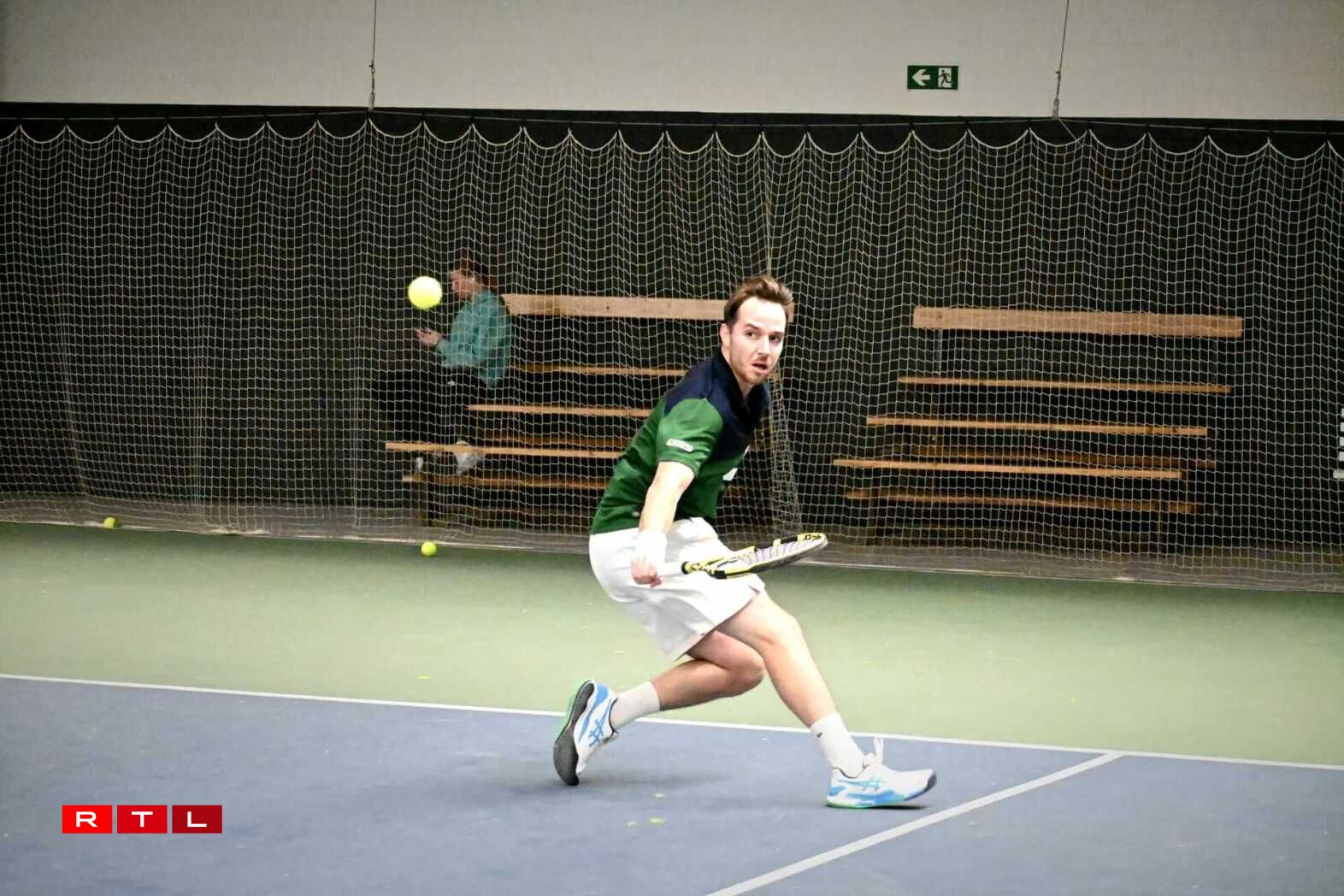 De Charles Berna konnt en éischten Erfolleg feieren.