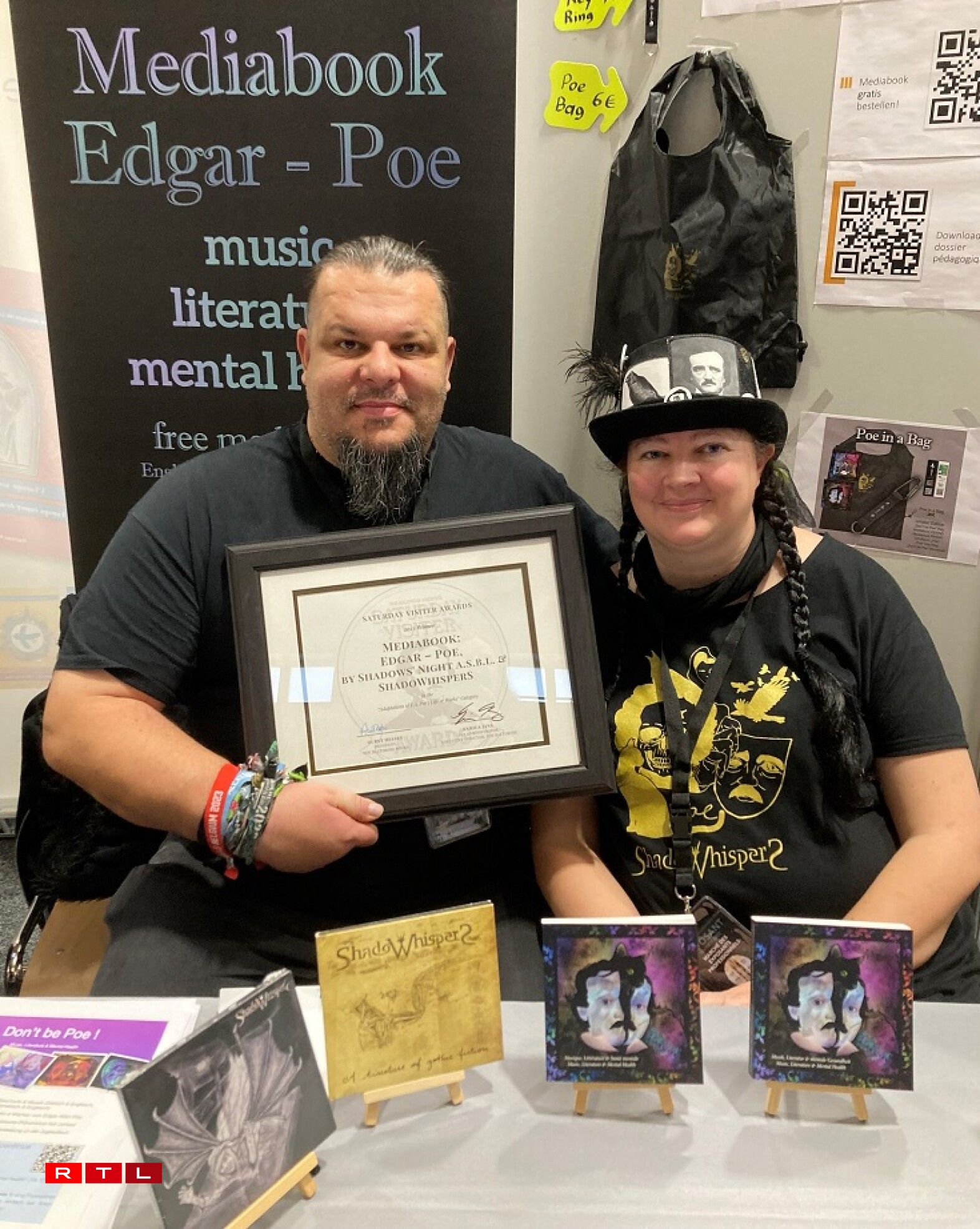 De Laurent Schleck an d'Diane Frisch vun der Shadow's Night a.s.b.l.