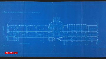 Plan for a museum and library.