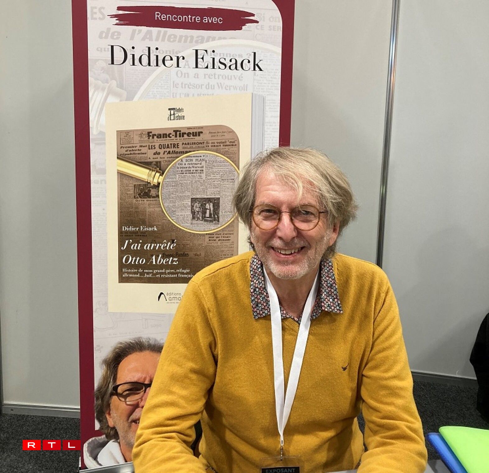 Den Didier Eisack huet e Buch iwwer säi Grousspapp, de Resistenzler Joachim Eisack, geschriwwen