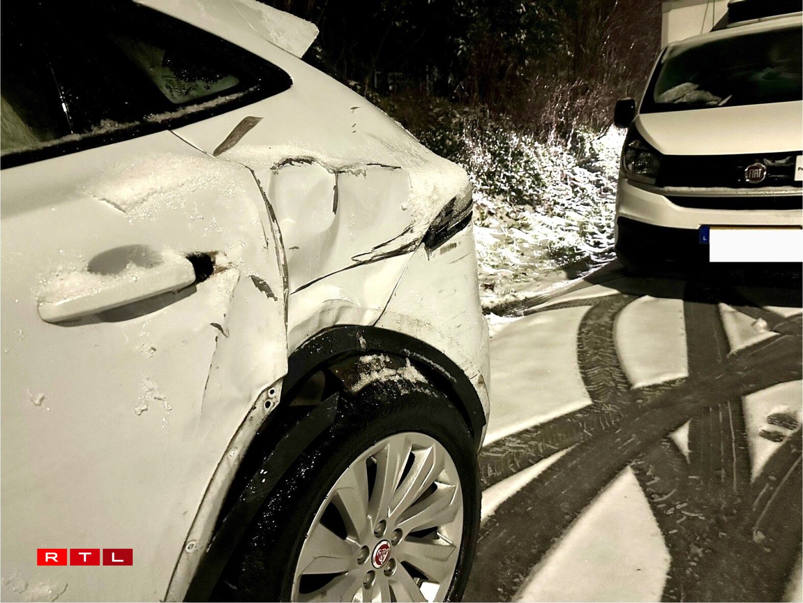 Un accrochage dans la nuit sur la N15 près d'Ettelbruck