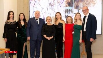 Viorel Cibotaru, Ambassador of the Republic of Moldova to the Kingdom of Belgium and Grand Duchy of Luxembourg, together with his wife, Liubovi Cibotaru; Alain de Muyser, Ambassador Extraordinary and Plenipotentiary of the Grand Duchy of Luxembourg to the Republic of Moldova and Impact Moldova team.