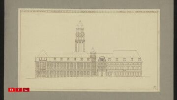 Project for the seat of government.