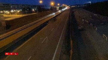 Situatioun zu Esch e Méindeg de Moie géint 6.30 Auer