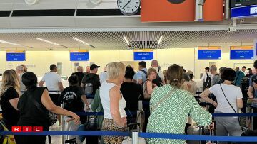 Annulatiounen a Retarden um Fluchhafen zu Frankfurt.