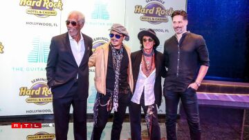 Morgan Freeman, Johnny Depp, Joe Perry an Joe Manganiello
