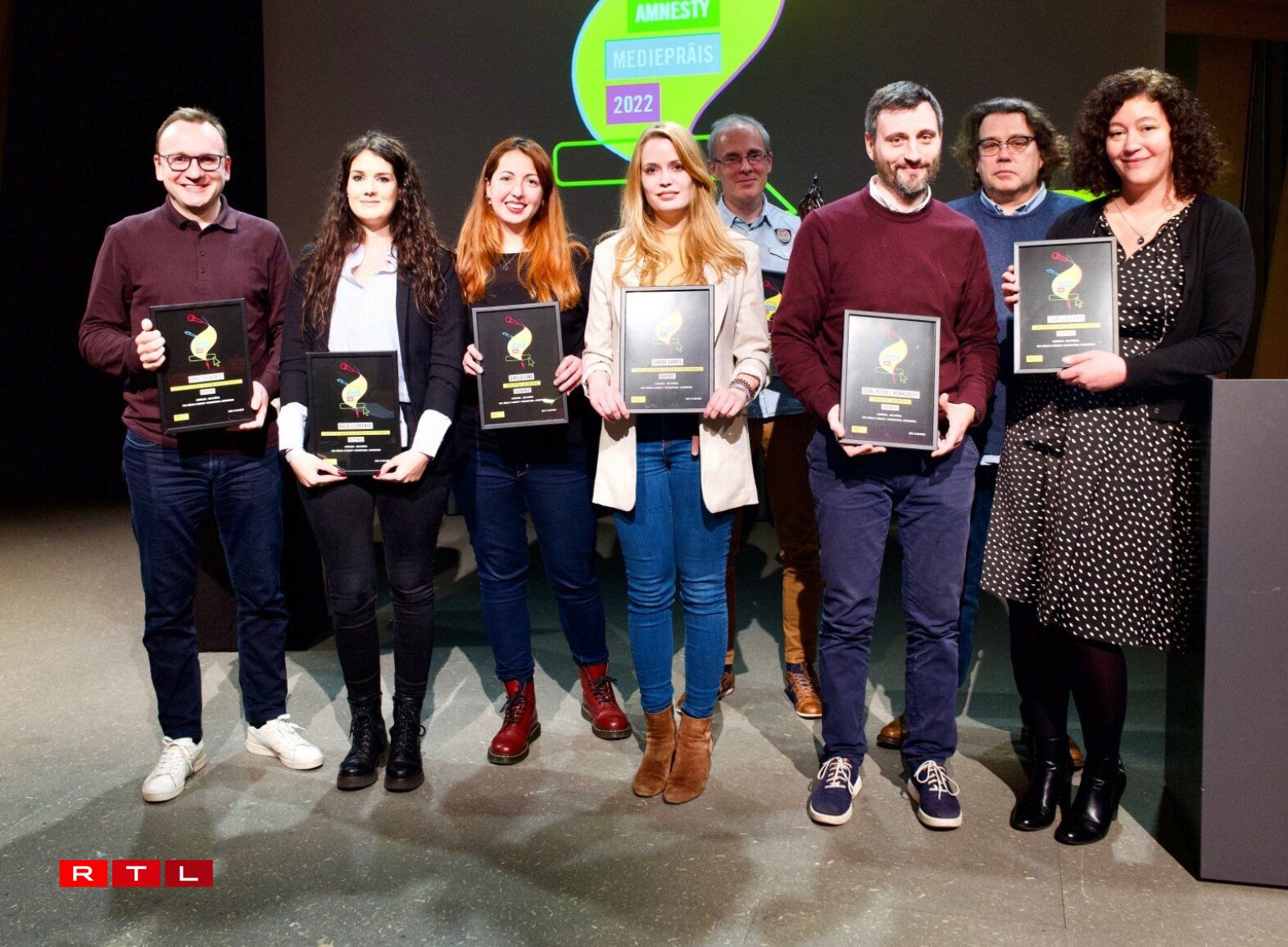 D'Nominéiert an der Kategorie