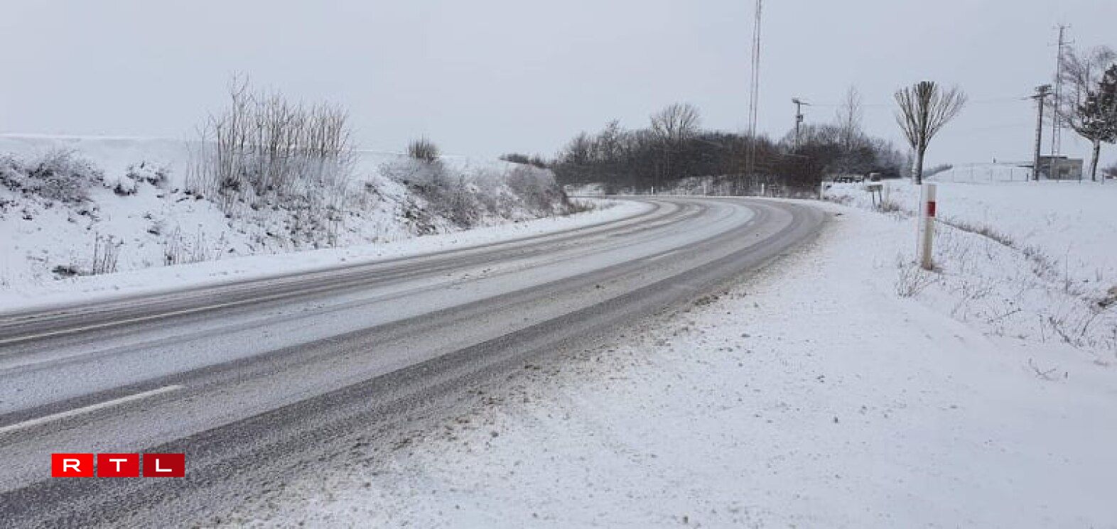 LA côte de Longeville-lès-Saint-Avold en direction de Zimming, en Moselle.