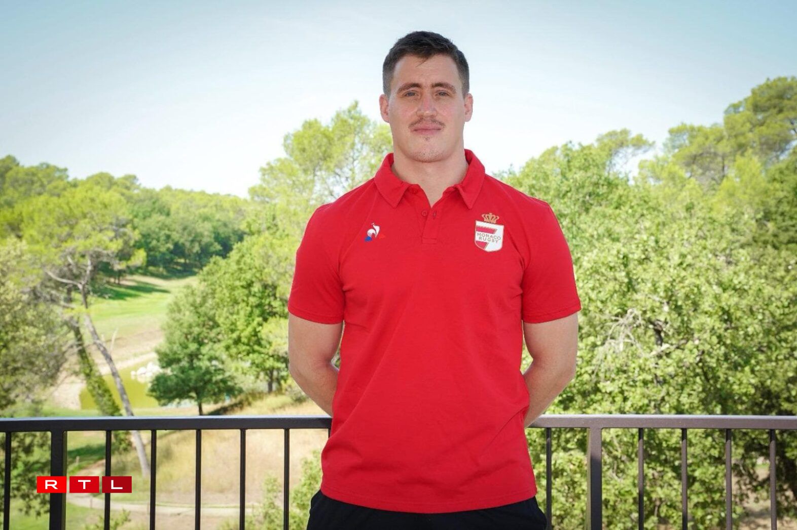 Presentation of James as head coach of Monaco 7s, who compete at the highest level in France.