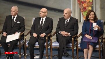 2015: De Präis geet un e Dialog-Quartett aus véier zivilgesellschaftlechen Organisatiounen aus Tunesien, déi