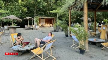 S'installer au soleil, commander un cocktail et des tapas, on se croirait presque à la plage