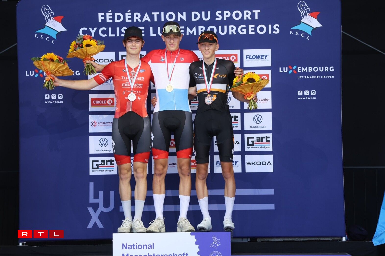 De Podium vun de Junioren