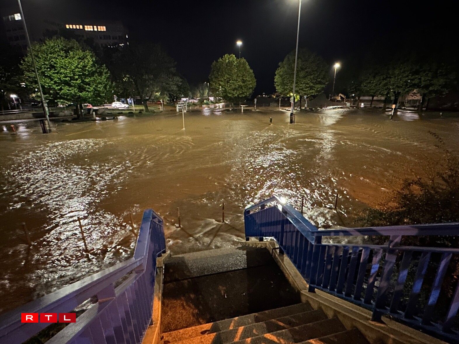 Le parking Däich d'Ettelbruck ce jeudi matin.