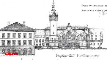 The planned market hall.