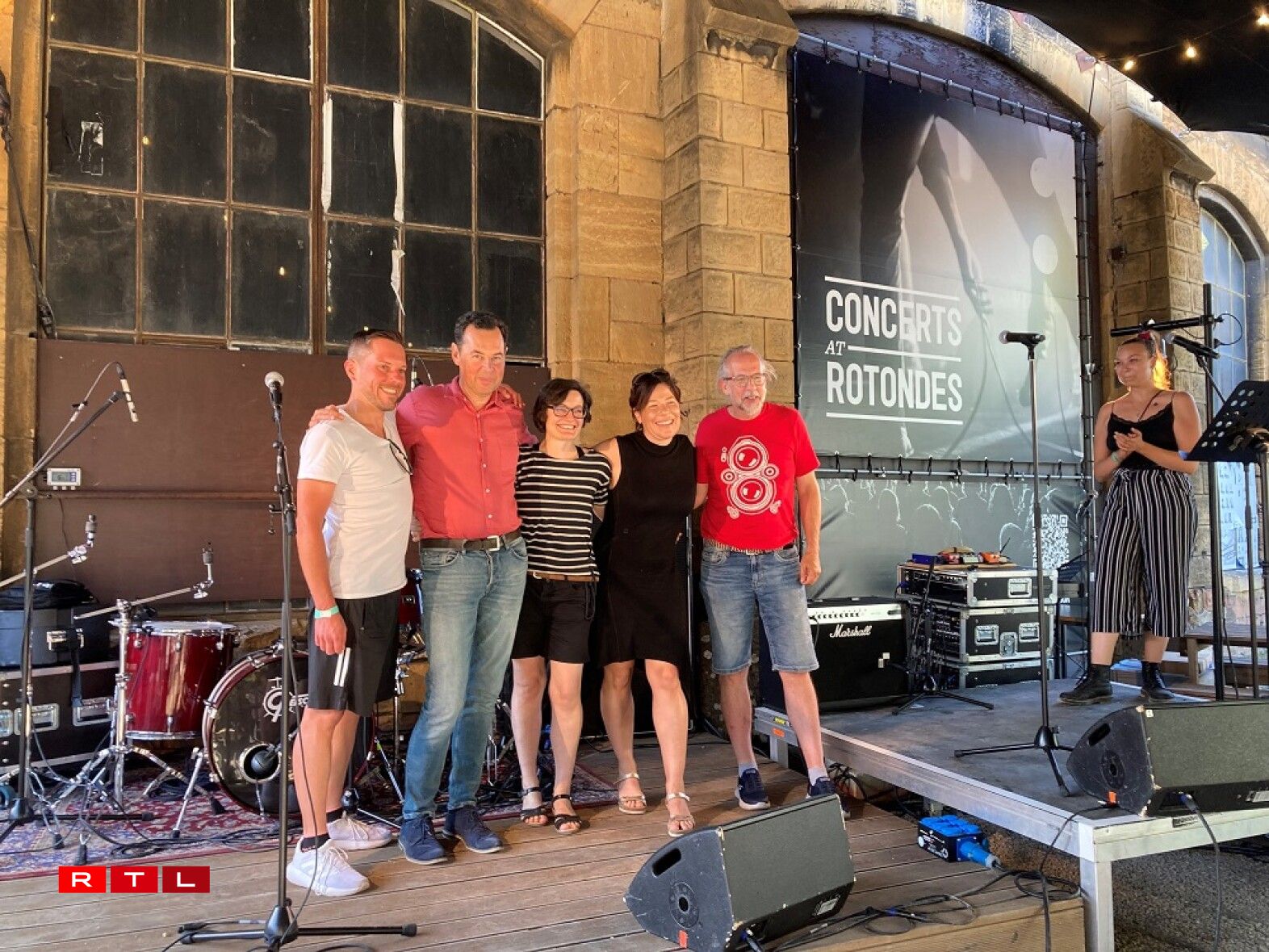 v.l.n.r.: Olivier Garofalo, James Leader, Kerstin Medinger, Fabienne Faust, Jos Kayser